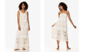 The Beachy Look: Coastal Lace Crochet-Style Summer Co-ord Set